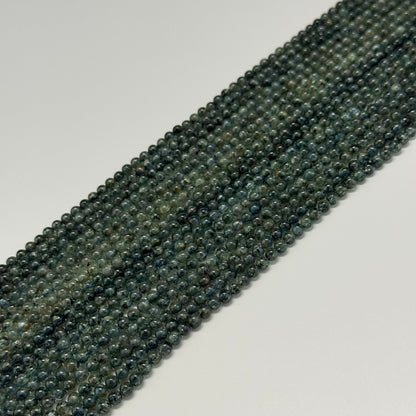 Kyanite Polished Round Gemstone Beads - (AAA Quality)