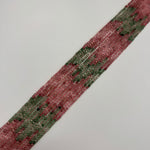 Raspberry Quartz Faceted Square Beads
