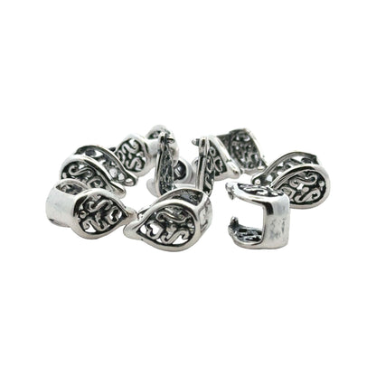 925 Sterling Silver Pinch Bail