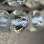 Topaz Faceted Square Beads