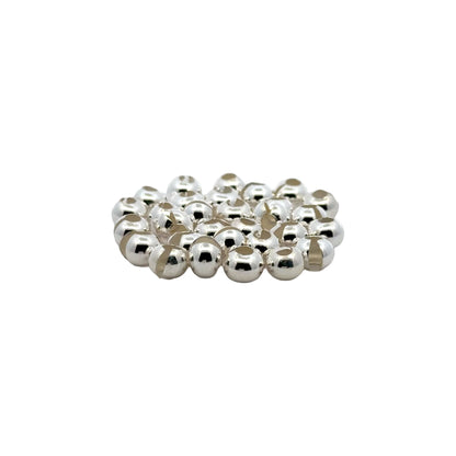 925 Sterling Silver Pack of 10 Crimp Covers