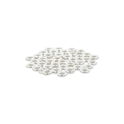 925 Sterling Silver Pack of 20 Close Jump Rings