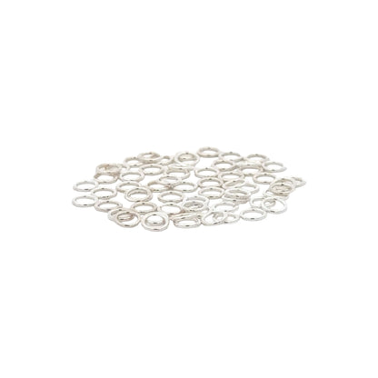 925 Sterling Silver Pack of 20 Close Jump Rings