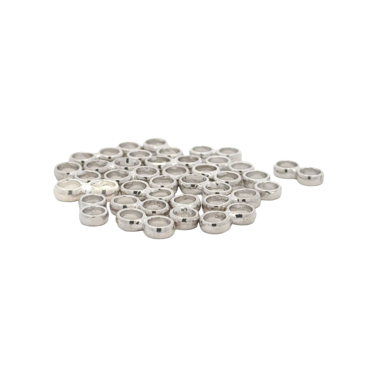 925 Sterling Silver Pack of 10 Figure 8
