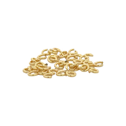 925 Sterling Silver Pack of 20 Open Jump Rings