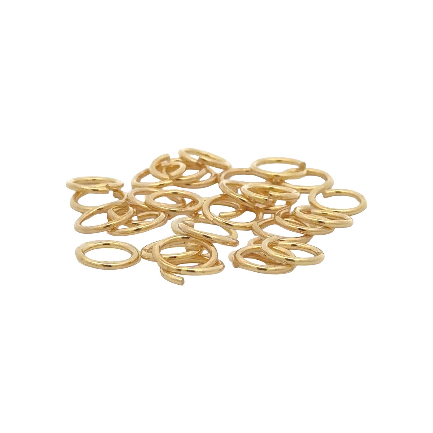 925 Sterling Silver Pack of 20 Open Jump Rings