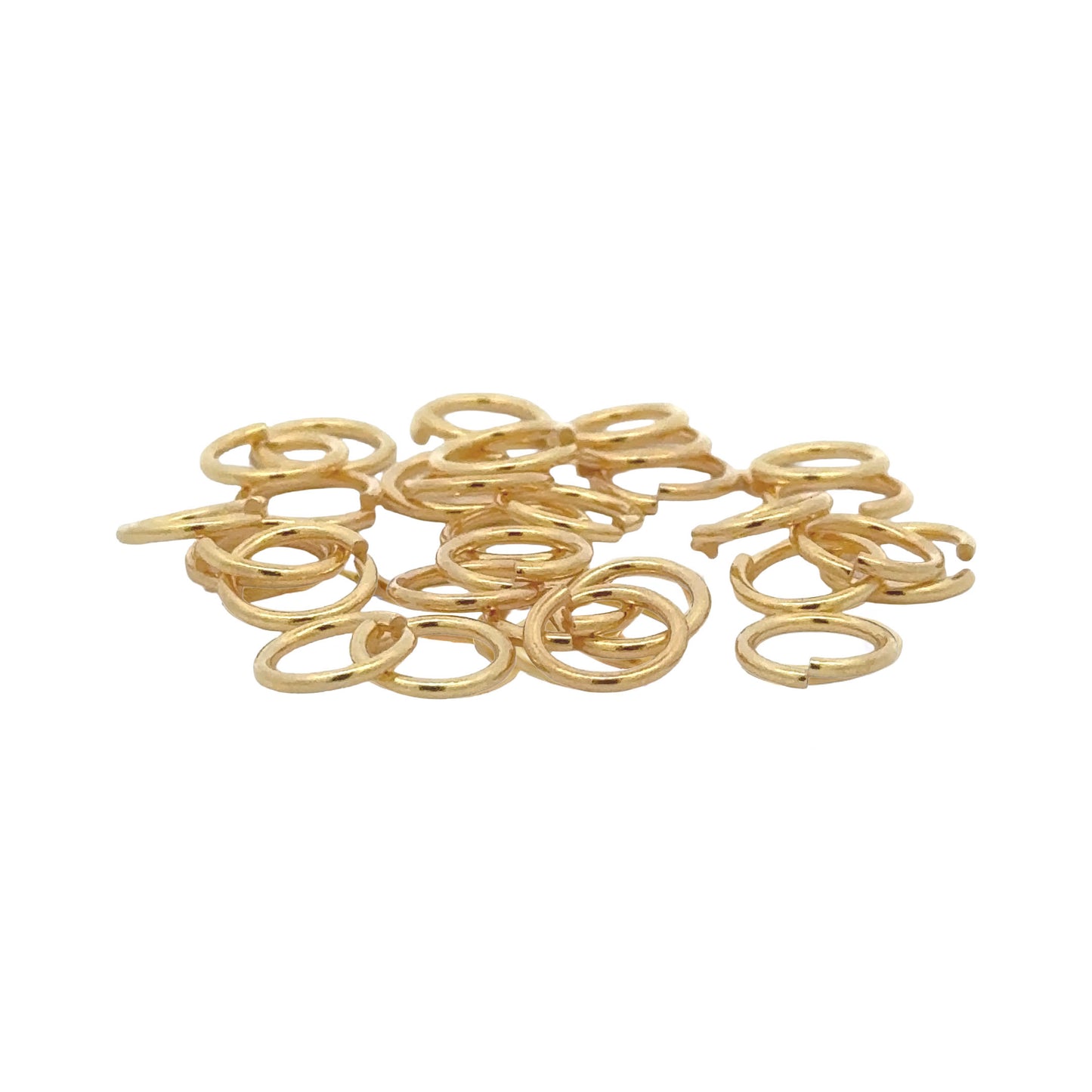 925 Sterling Silver Pack of 20 Open Jump Rings