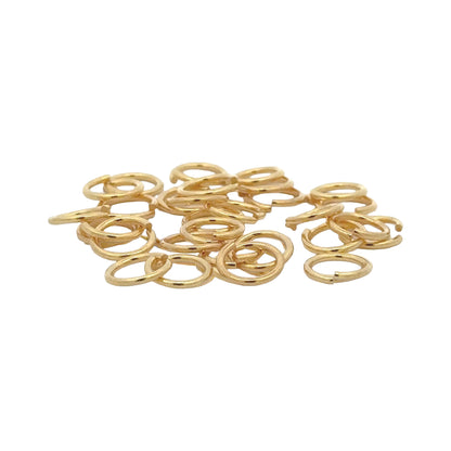925 Sterling Silver Pack of 20 Open Jump Rings
