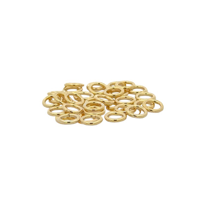 925 Sterling Silver Pack of 20 Close Jump Rings