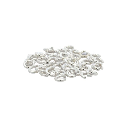 925 Sterling Silver Pack of 20 Open Jump Rings