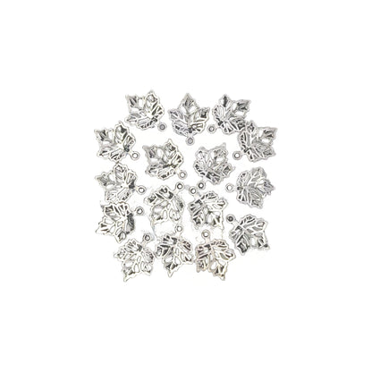925 Sterling Silver Maple Leaf Charm
