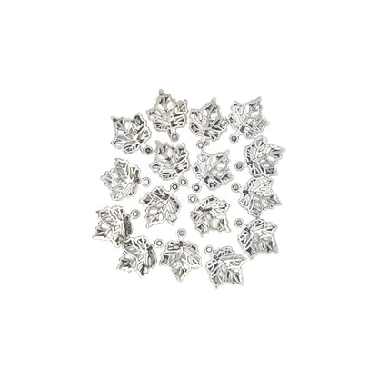 925 Sterling Silver Maple Leaf Charm
