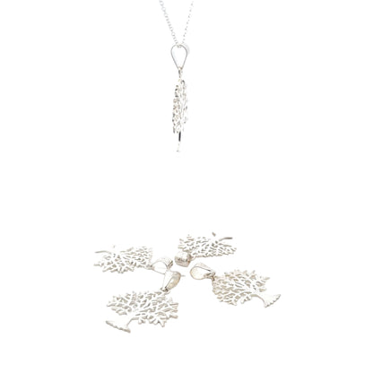 925 Sterling Silver Tree Charm (Pendant)