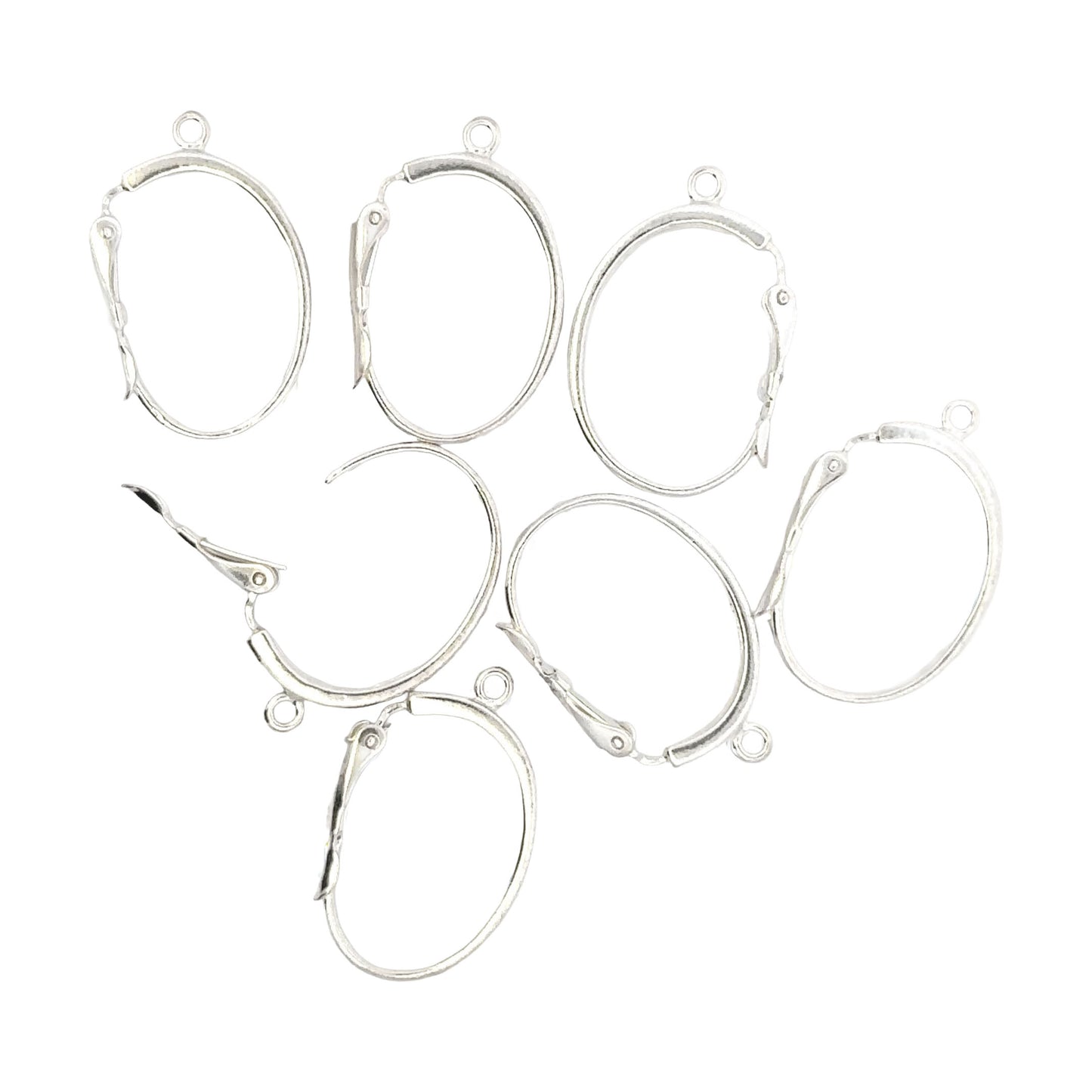 925 Sterling Silver Pair of Lever Back Earrings