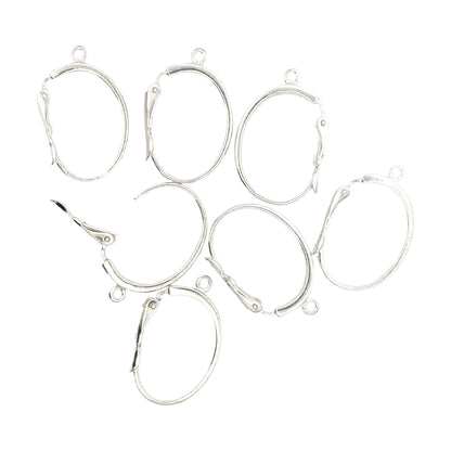 925 Sterling Silver Pair of Lever Back Earrings
