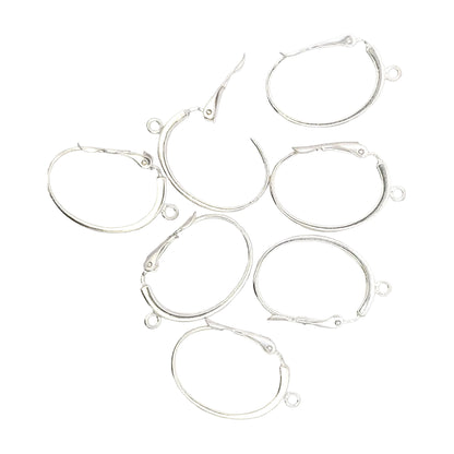 925 Sterling Silver Pair of Lever Back Earrings