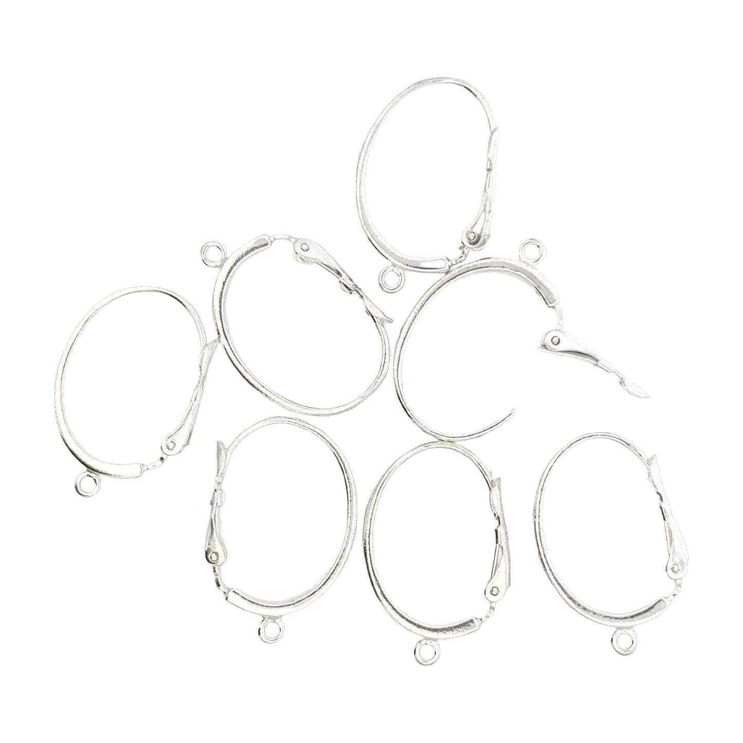 925 Sterling Silver Pair of Lever Back Earrings