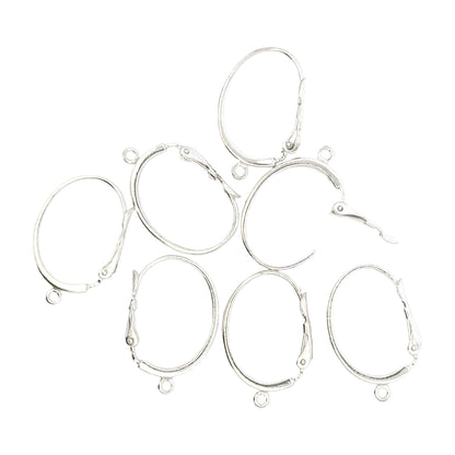925 Sterling Silver Pair of Lever Back Earrings