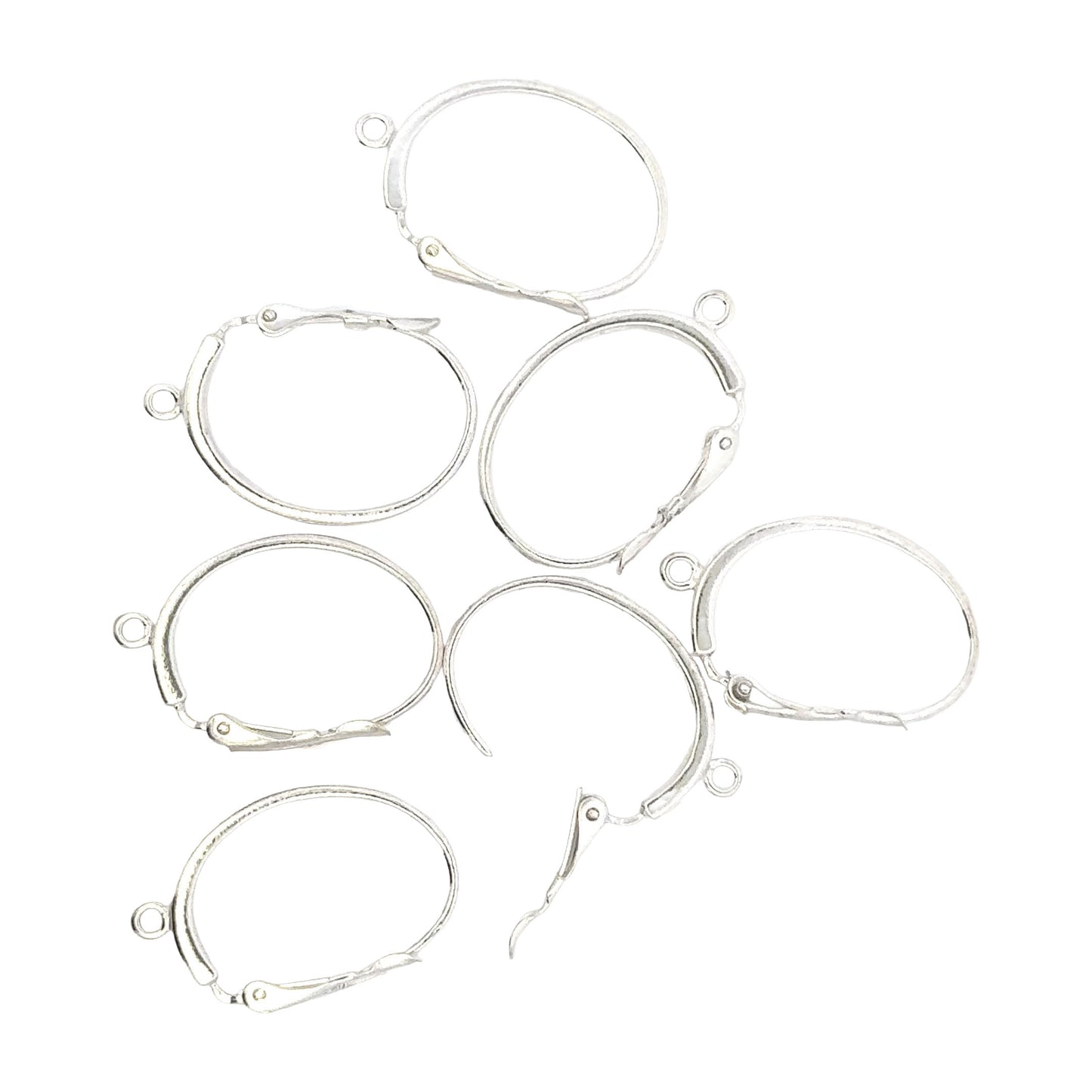 925 Sterling Silver Pair of Lever Back Earrings