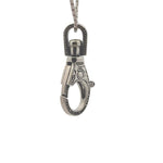 925 Sterling Silver Swivel Carved Lobster Clasp