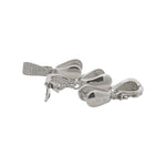 925 Sterling Silver Movable Pinch Bail with CZ