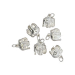 925 Sterling Silver Elephant Charm with Tinkle Sound