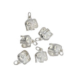 925 Sterling Silver Elephant Charm with Tinkle Sound