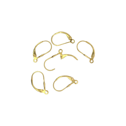 925 Sterling Silver Pack of 10 Lever Back Earrings