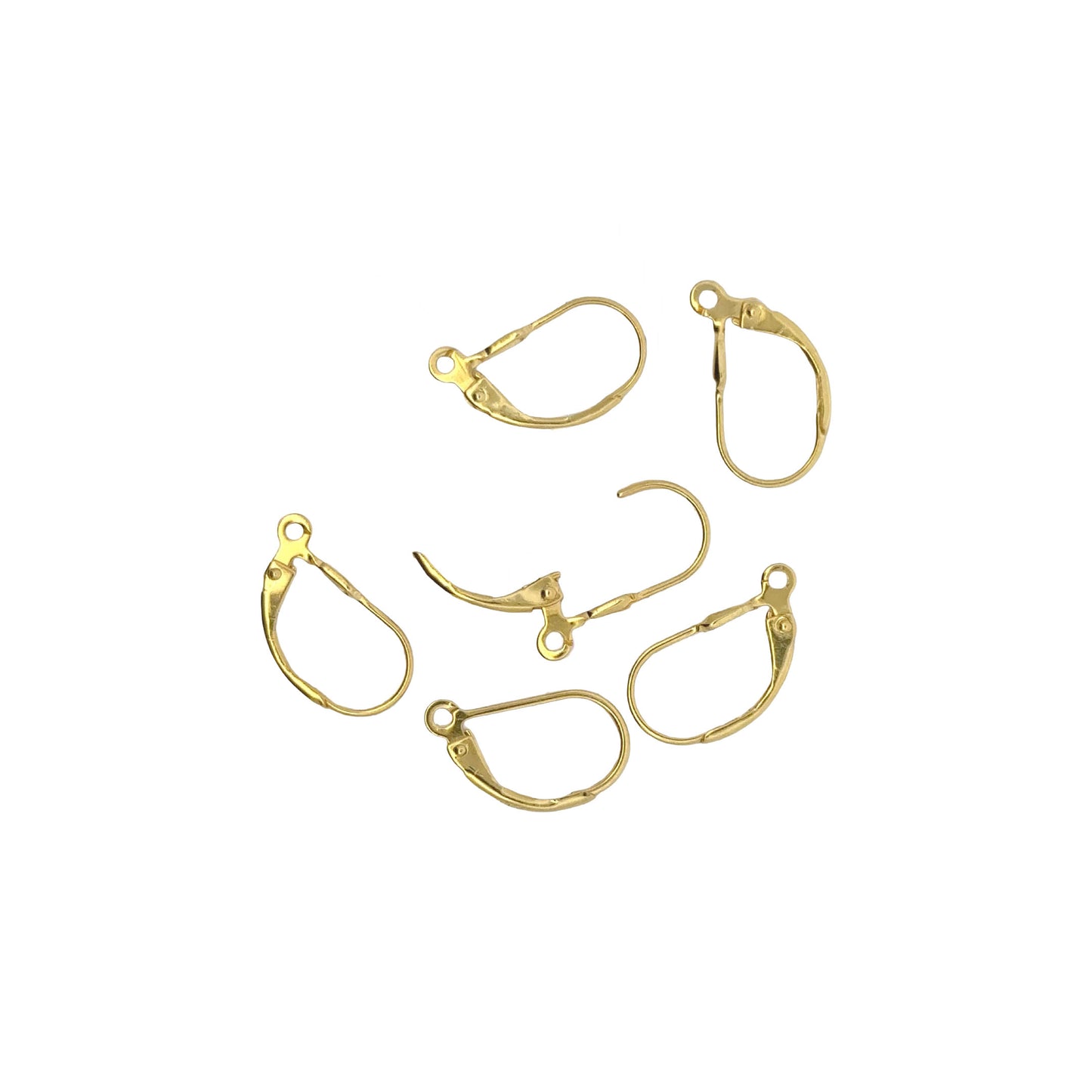 925 Sterling Silver Pack of 10 Lever Back Earrings