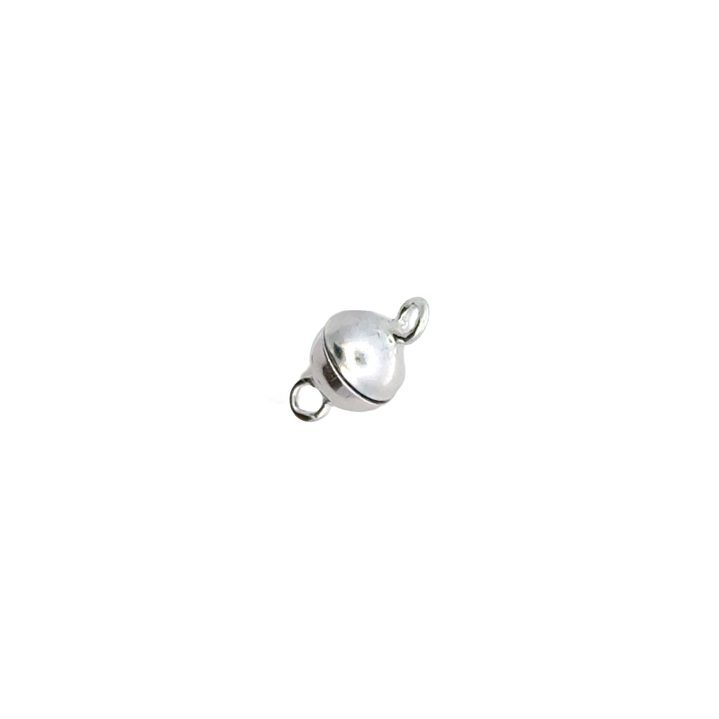 925 Sterling Silver Round Magnetic Clasps