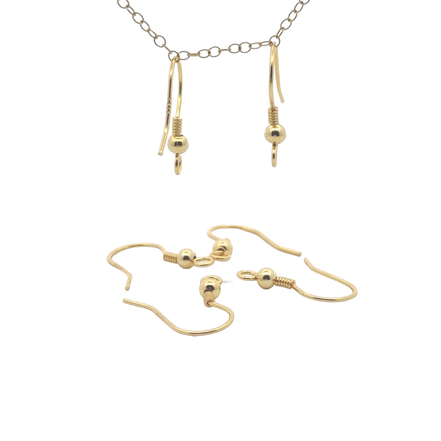 925 Sterling Silver Pack of 10 Shepherd Hook Earrings