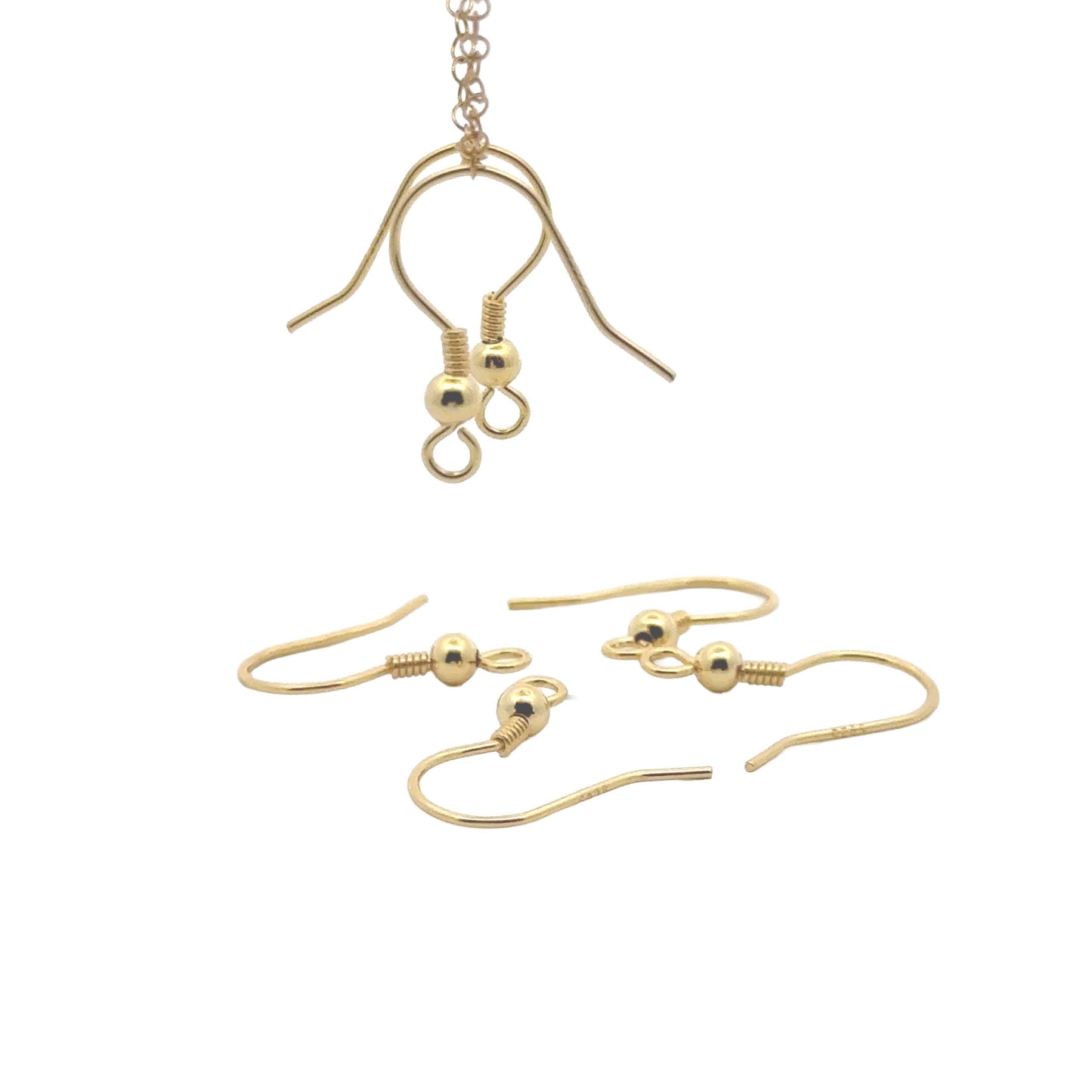 925 Sterling Silver Pack of 10 Shepherd Hook Earrings