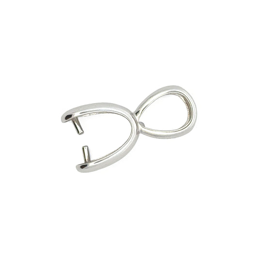 925 Sterling Silver Pinch Bail