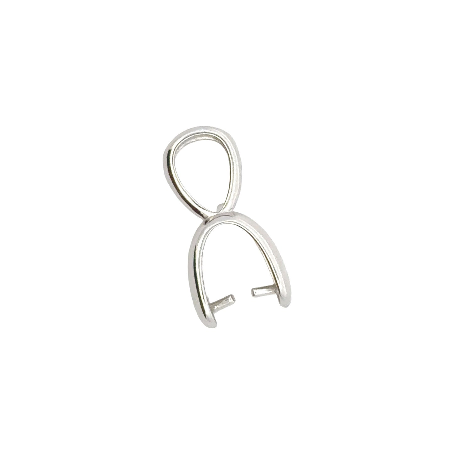 925 Sterling Silver Pinch Bail