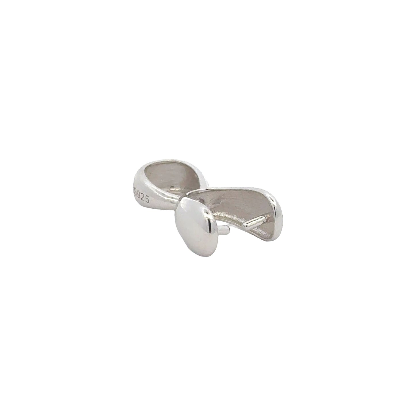 925 Sterling Silver Pinch Bail