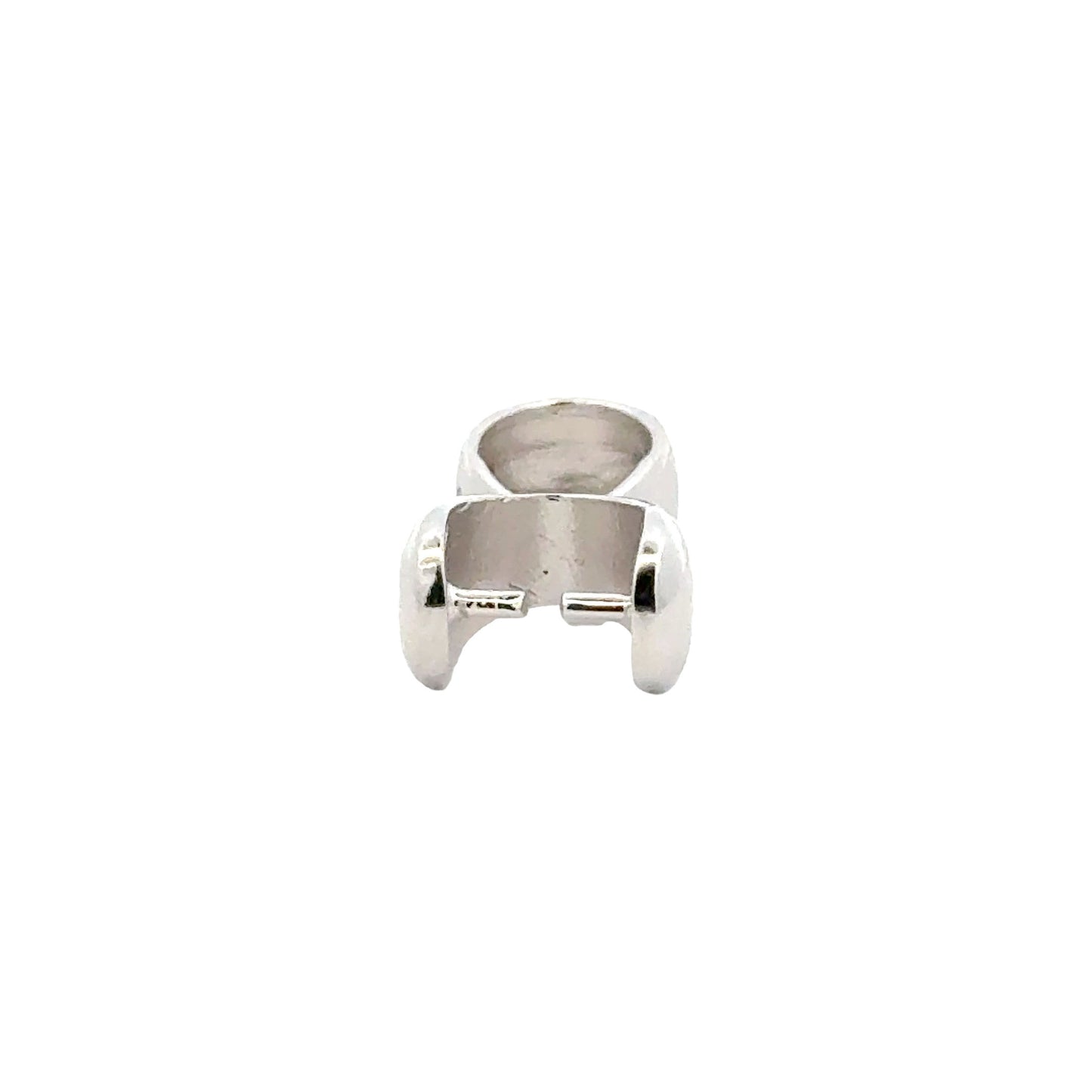 925 Sterling Silver Heavy Pinch Bail