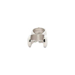 925 Sterling Silver Heavy Pinch Bail
