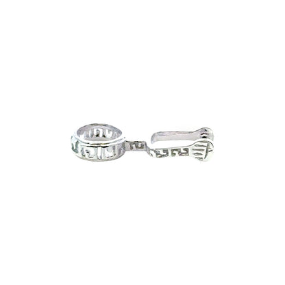 925 Sterling Silver Pinch Bail
