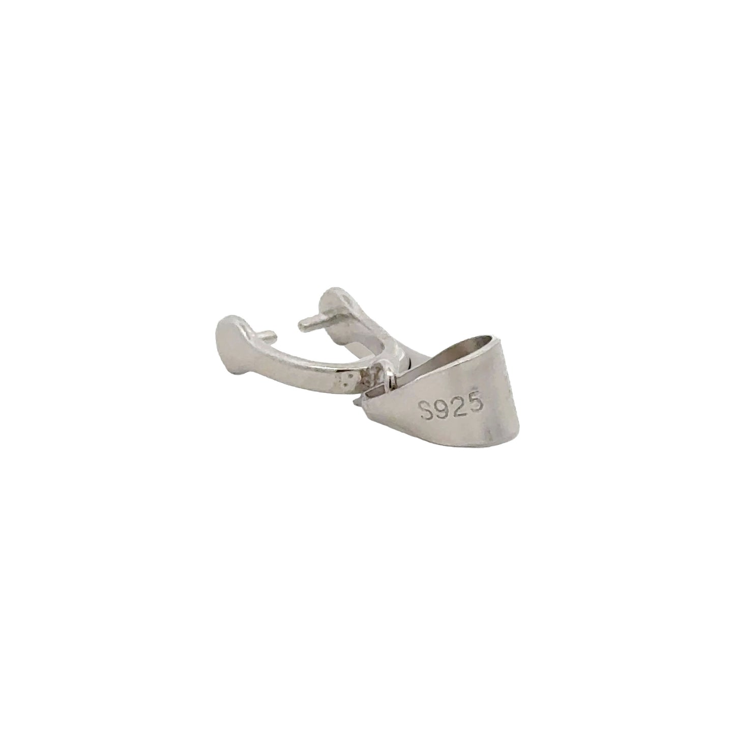 925 Sterling Silver Pinch Bail