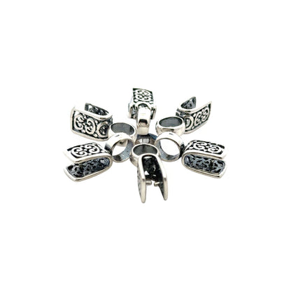 925 Sterling Silver Pinch Bail