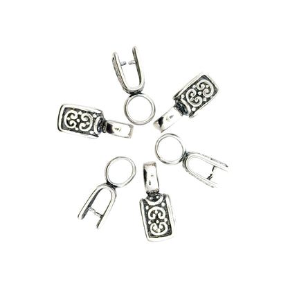925 Sterling Silver Pinch Bail