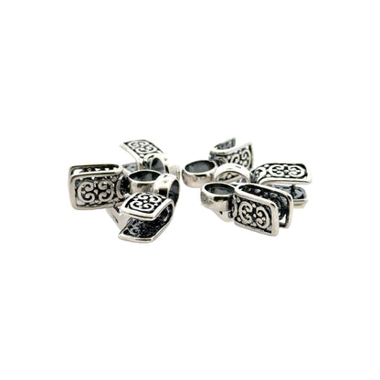 925 Sterling Silver Pinch Bail
