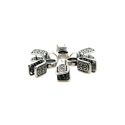 925 Sterling Silver Pinch Bail