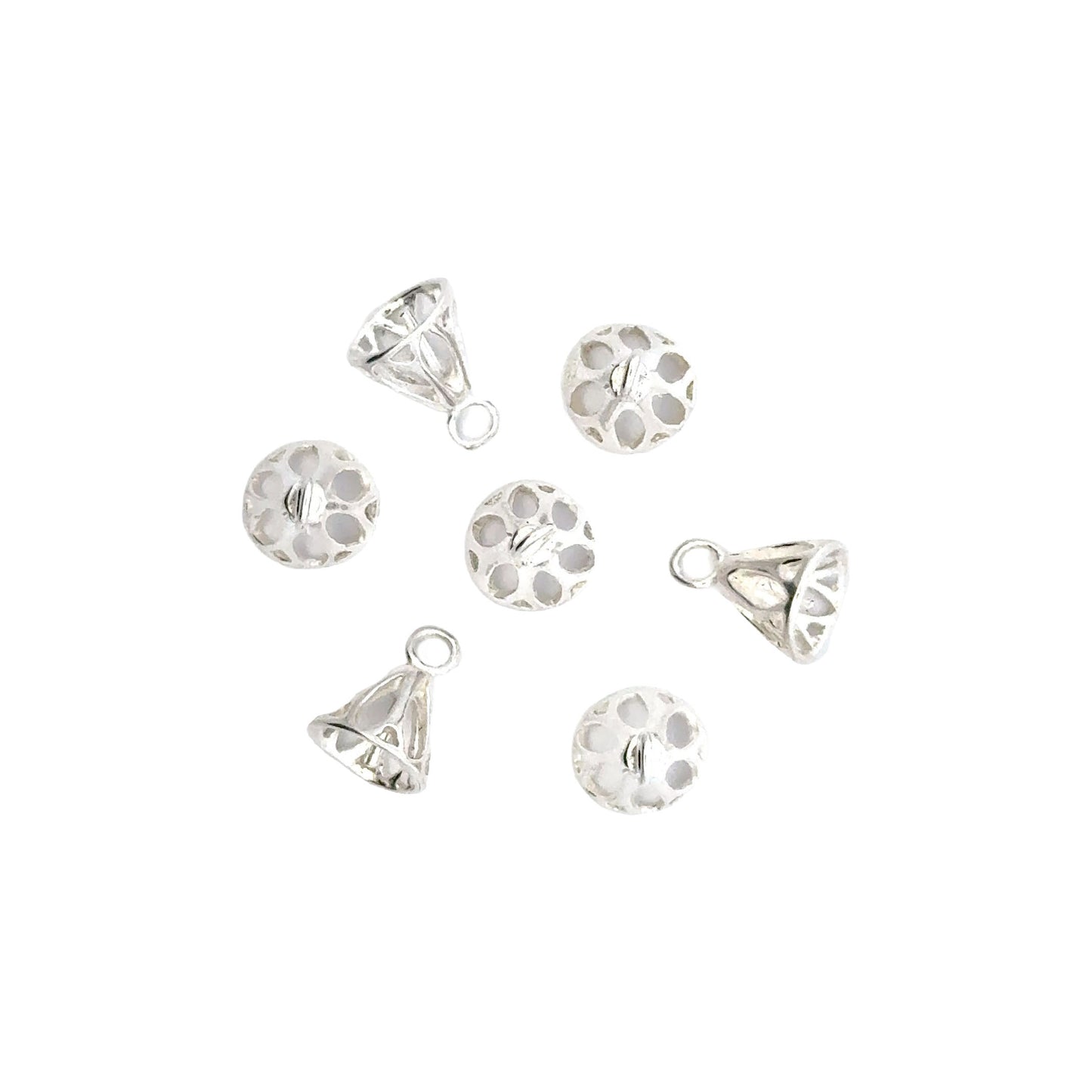 925 Sterling Silver Pack of 2 Peg Bail