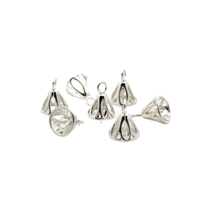 925 Sterling Silver Pack of 2 Peg Bail