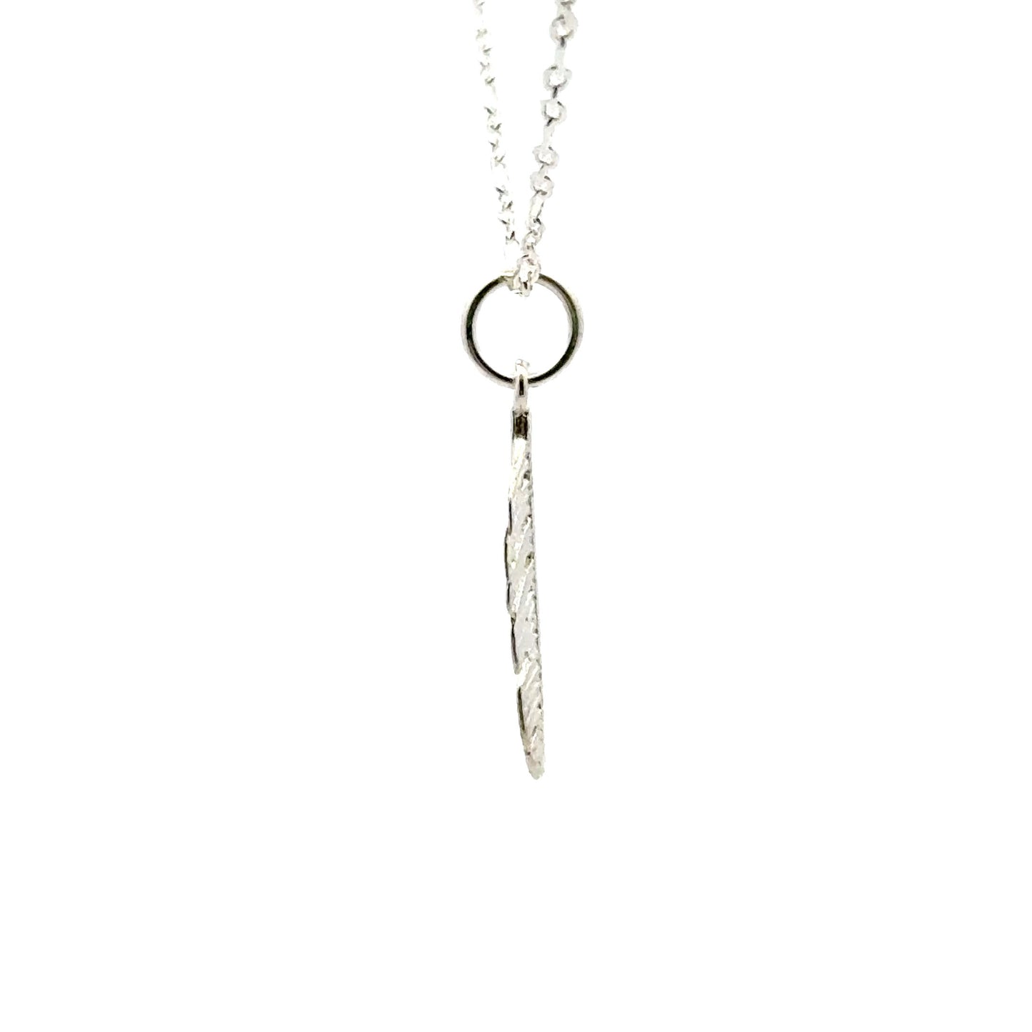 925 Sterling Silver Feather Charm