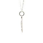 925 Sterling Silver Feather Charm