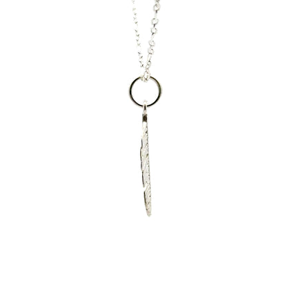 925 Sterling Silver Feather Charm