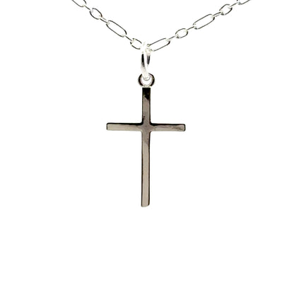 925 Sterling Silver Cross Charm