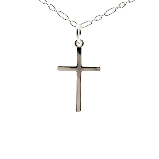 925 Sterling Silver Cross Charm